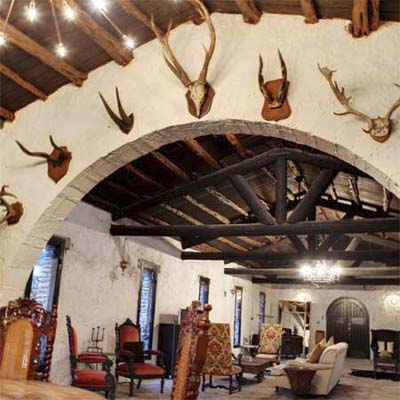 interior of a castle in texas