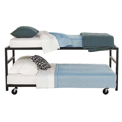 steel loft bed pairs