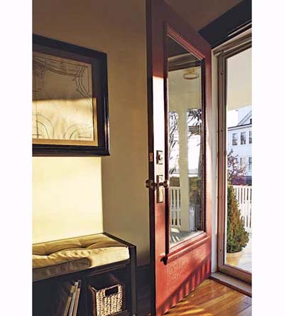 repaired front doors