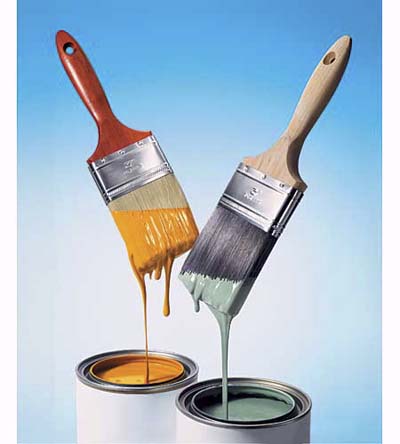 paintbrushes with varied filaments