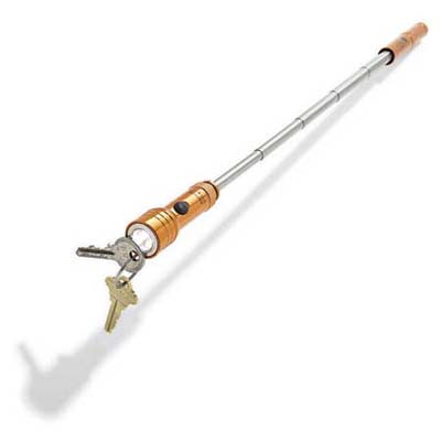 small flashlight with telescoping handle