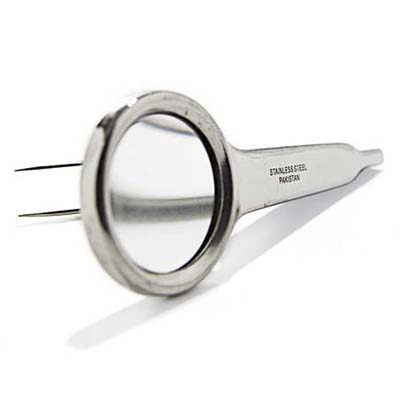 magnifying tweezers help you see the work