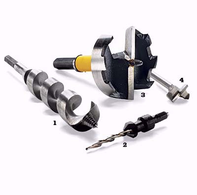 ship auger, tapered, multi-spur, cornering
