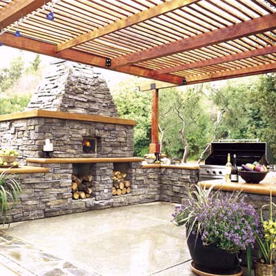 Smallshaped Kitchen Designs on King In Its Court   Recipe For An Outdoor Kitchen   This Old House