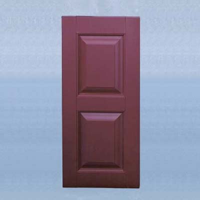 red shutters