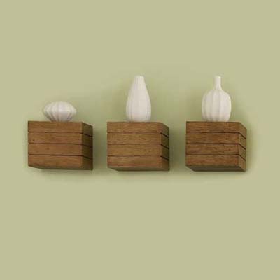 collections, wall cubes, shelving, ceramics