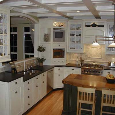 Hand-crafted kitchen remodel before