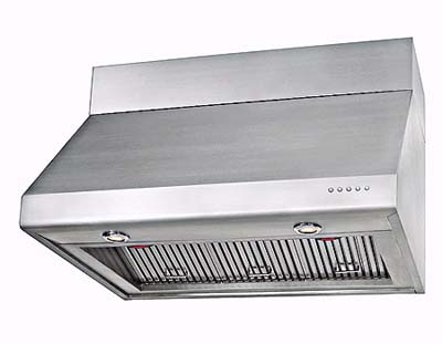 DeLonghi's 24-inch hood with halogen lighting