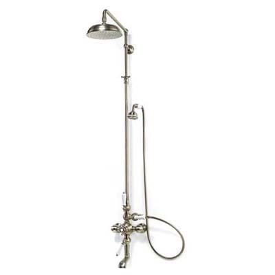 wall-mounted exposed tub/shower system