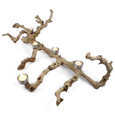 stay at home vacation candelabra