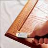 Smooth Dings or Divots Kitchen cabinets