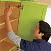 install the drawers, doors and hardware