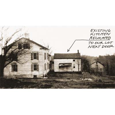 1834 farmhouse before rehab