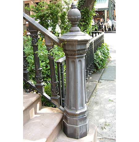 Protect the Post with Paint in period colors.  