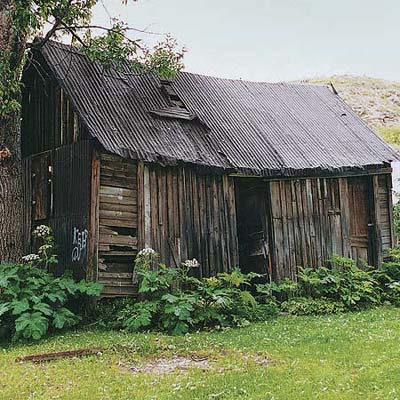 coal mining shed before adaptive reuse