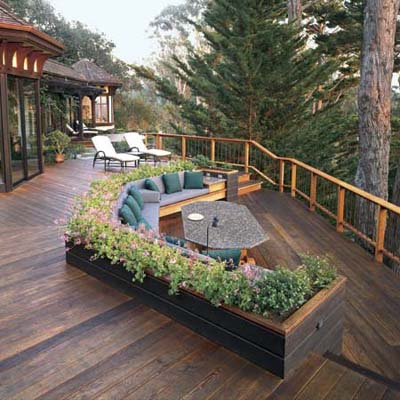 deck, multilevel