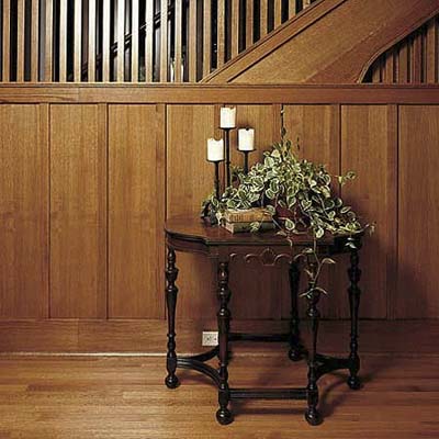 paneling, wainscoting