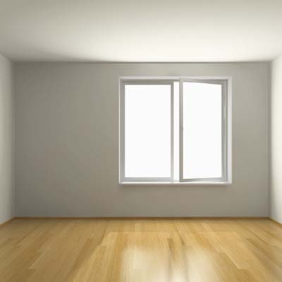 wall, ceiling, window, empty room