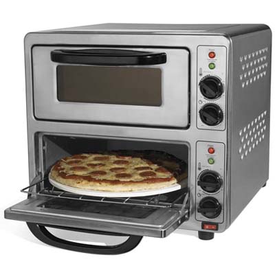 90 second dual pizza oven