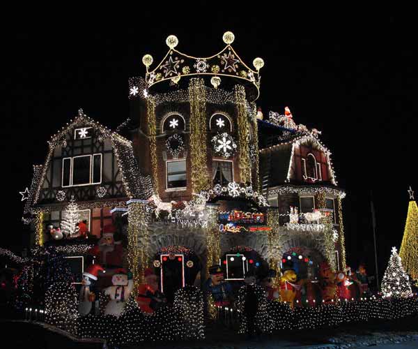 Christmas Fortress | World's Wildest Holiday House Displays | This Old