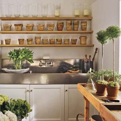 Get This Look | How to Create a Country-Style Potting Room 