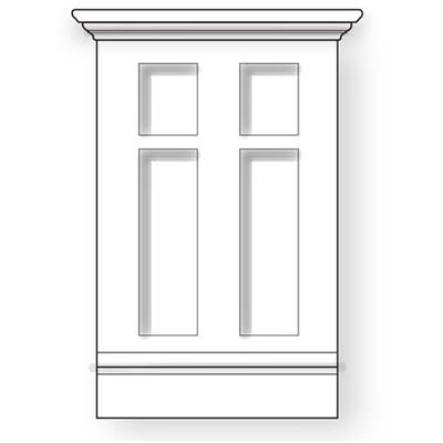 flat panel wainscoting