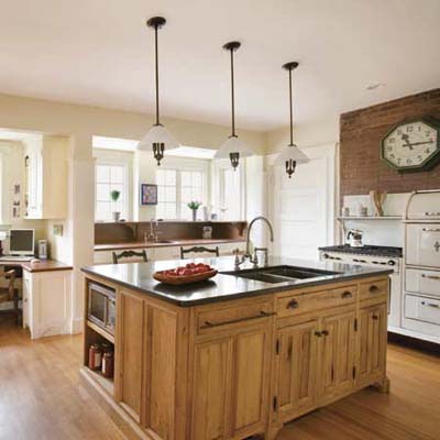 Kitchen Lights Ideas on Kitchen   Anatomy Of A Modern Vintage Kitchen   This Old House