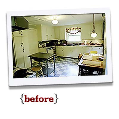before photo of kitchen