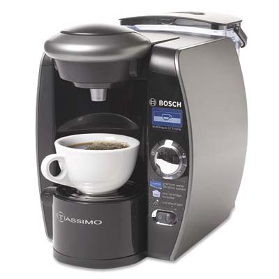 bosch beverage system with freshly brewed coffee