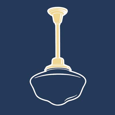illustration of a pendant ceiling lighting fixture