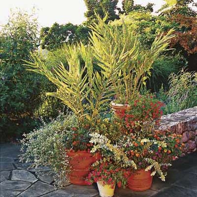 Use Pots to Create a Stopping Point 