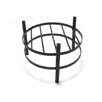 raised grate for fire pit