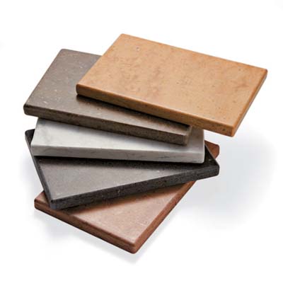 DuPont Corian's Private Collection solid surfacing that looks like marble or limestone