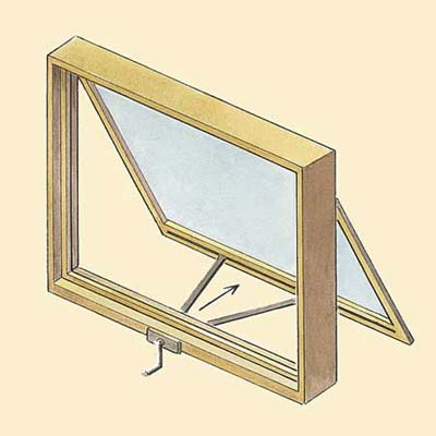 Wood Window Frame