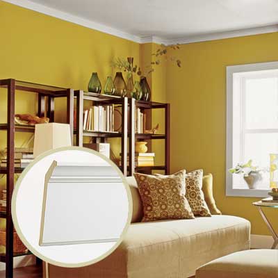 crown molding for contemporary style homes