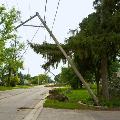 downed power line