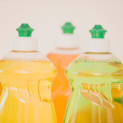 dish soap bottles