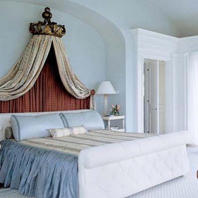 bedroom made over in a Parisienne style 