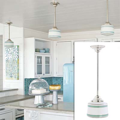 schoolhouse style pendant light
