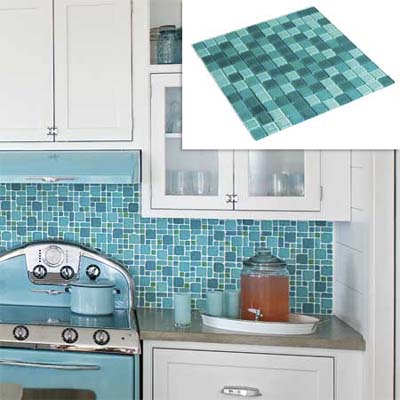 four hue glass tile