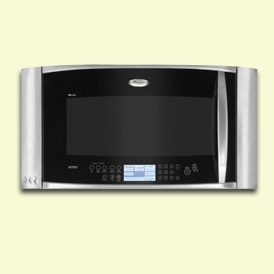 whirlpool gee two speed cook microwave