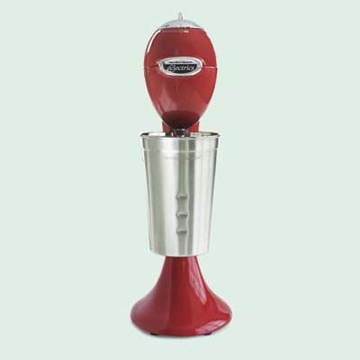vintage-look malt-shop kitchen mixer