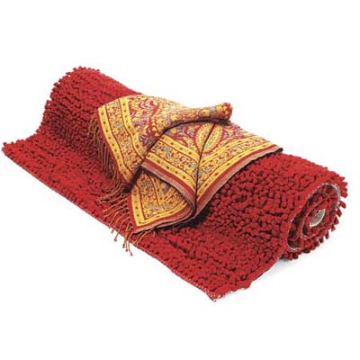 colorful rug and throw from rugs direct and cost plus world market respectively