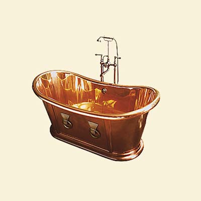 custom copper bathtub