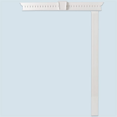faux door surround kit