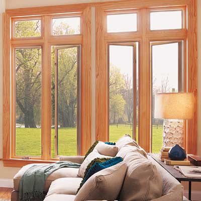 fiberglass and wood windows by milgard