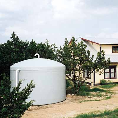rain water collection with rain barrels