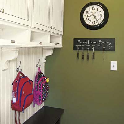 Poly and Paint | A Mudroom for Tidying Up Kids' Gear | This Old House