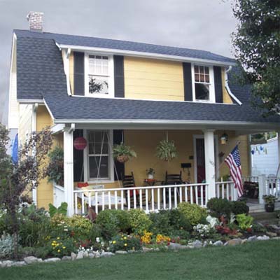 updated dutch colonial house