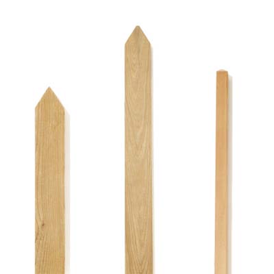 three examples of picket shapes